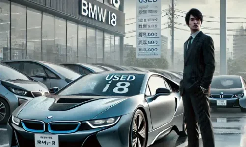 BMW i8の中古車の価格がなぜ安いのか？維持費やバッテリー費用が鍵